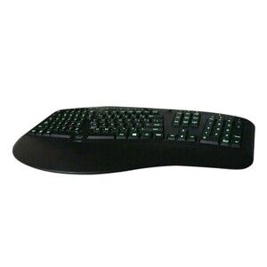 Adesso - AKB-150EB - 3-Color Illuminated USB Ergonomic Keyboard